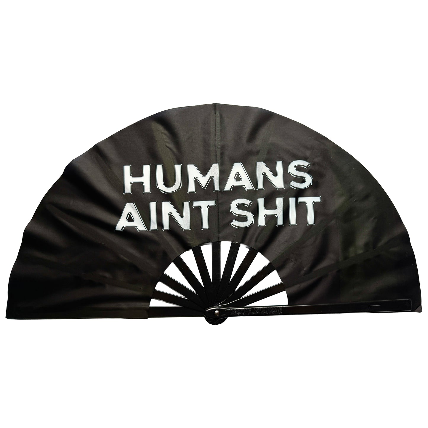 CHROME LOGO - BLACK CLACKING FAN